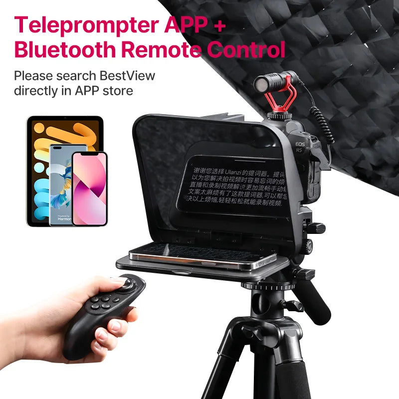 Universal Teleprompter Holder