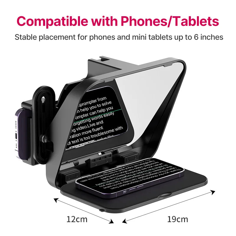 Universal Teleprompter Holder